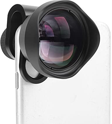 Mobile Phone Portrait Lens,65mm Phone Telephoto Portrait Closeup Lens,Phone External Aspherical Portrait Lens with storage bag,for IOS Pad/Smartphones