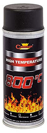 Black High Temperature Spray Paint VHT Exhaust Engine Bay 800 Degrees Resistant 400ml