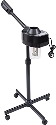 Vaporizador facial profesional con boquilla ajustable y niebla caliente nano-iónica más fuerte para limpieza profunda de la cara para salón de belleza profesional o uso doméstico