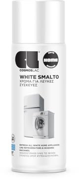 COSMOS LAC Spray Pintura Electrodomésticos Blanco N-400 400 Ml