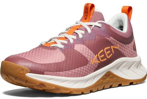 KEEN Damen Versacore Waterproof Wanderschuh, Rose Brown/Tangerine, 43 EU