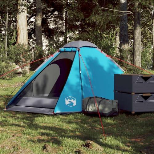 Tino Tech Tente de camping dôme pour 2 personnes - Tente d'extérieur coupe-vent - Tente familiale - Grande tente à lancer - Tente de festival - Tente de trekking pour famille - 255 x 150 x 105 cm -