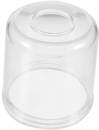 FIXOSHEE Porta Fazzoletti Acrilico Trasparente Dispenser Da Tavolo Per Carta Igienica e Asciugamani Design Moderno e Salvaspazio Per Bagni Uffici e Auto