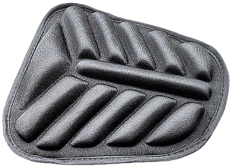 Cuscino Seduta in Gel per Motocicletta Pieghevole - Cuscinetto in Gel per Sedile per Lunghi Viaggi | Copertina Sedile Moto | Cuscino Traspirante | Cuscino d'Aria per Sedile | Coperture Sedile