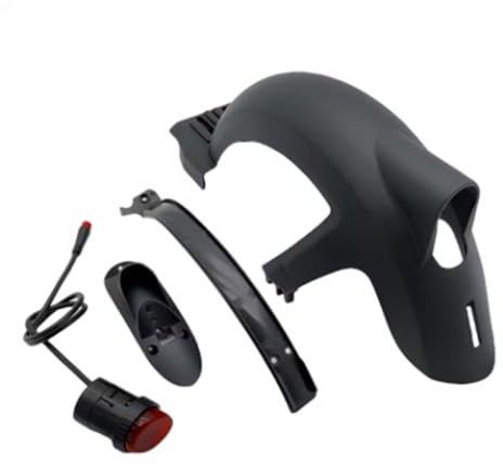 eejinwen Rear Fender Accessory for INM-OTION S1/L9 Electric Scooter Skateboard Rear Mudguard with taillight Spare Parts(1 set)