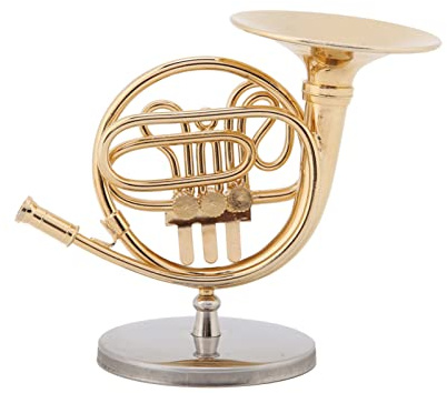 Corno Francese, Bocchino per Corno Francese, Supporto per Trombone in Ottone con Supporto per Decorazione