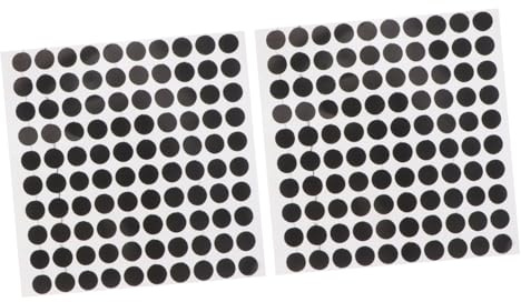 SOIMISS Points Noirs de Snooker Autocollants, Lot de 2 Feuilles | Auto-adhésif, Pose Simple, pour Billes, Usage Club, Repérage Discret, Noir