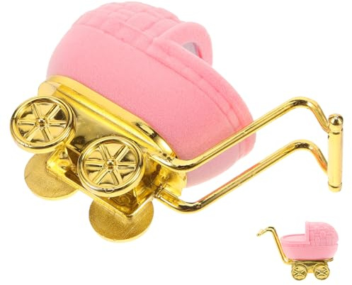 iplusmile Caja Joyero Portátil Pequeña para Joyas Organizador de Anillos y Pendientes con Diseño Elegante y Resistente para Almacenamiento Diario y Viajes Regalo para Mujeres y Niñas