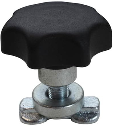 L Track Double Lug Threaded Stud Fitting with Knob 4 Pack