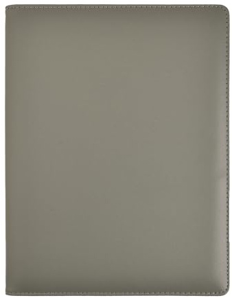 Arpan Raccoglitore professionale A4 con 24 tasche 48 lati – Cartella A4 per certificati e documenti – Cartella di presentazione, portfolio, portadocumenti professionale (grigio)
