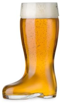 PrimeSaver Das Boot Glas – Bierstiefel Glas Oktoberfest Tasse – Bierfest Oktoberfest Dekorationen – 266 ml