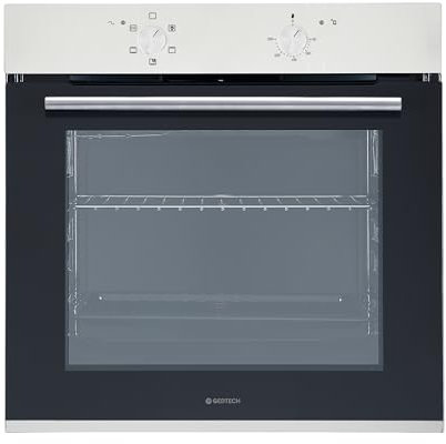 GEDTECH Four encastrable multifonctions GFO76IX - 76L - Grill - Porte froide - Fonctions vapeur (Inox)