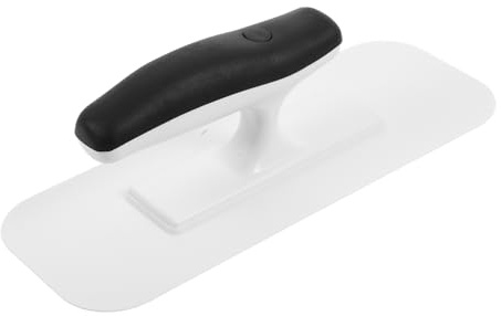 Tofficu Cazzuola Di Finitura in Plastica Strumento Per Lisciare Intonaco Leggero Estremità Arrotondata Per e Soffitti Uso Per Decorazione Murale e Riparazione