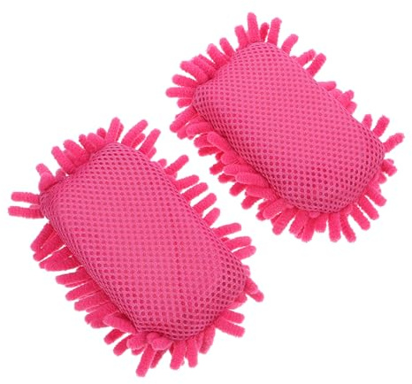 Gatuida 2 pièces Lot de Éponges Nettoyantes pour Tableau et Ardoise Portables et Lavables Compatibles Multi-surfaces pour Bureaux et Salles de Classe
