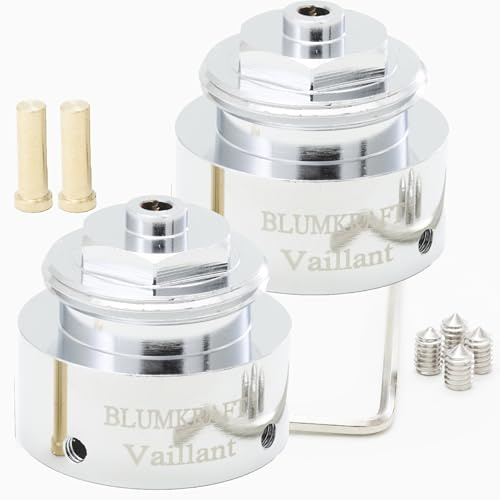 BLUMKRAFT Adattatore radiatore compatibile Vaillant 30 mm a M30 x 1,5 per termostato/testa termostatica M30 x 1,5 maschio