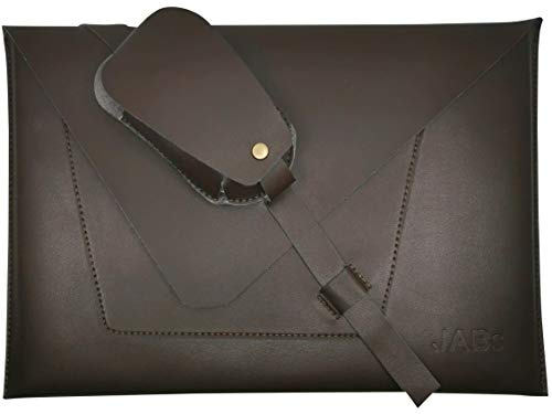 Fara – laptopväska lämplig för MacBook fodral laptopfodral veganskt läder notebookväska kompatibel med 13–13,3 tums bärbara datorer MacBook Air MacBook Pro Retina IPad med mushållare 13–14 tum