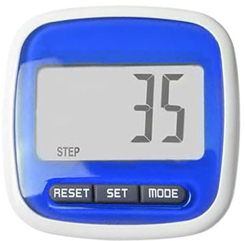 Pedometer Pocket Pedometer Accurate Pedometer | Fitness Pedometer for Men Women Counters Walking Calorie Counter with Large LCD Display and Clip