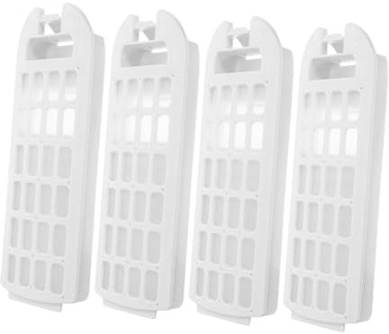 OSALADI 4pièces Boîte De Filtre à Pour Machine à Laver Accessoire De Filtration Pour Capturer Cheveux Et Débris Compatible Avec Laveuses à Chargement Et Top