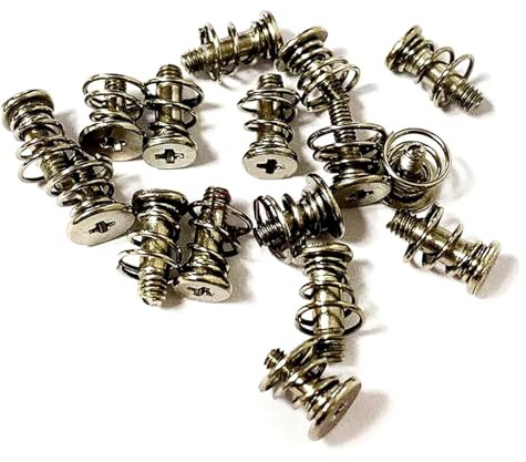 Fläktskruvar PC-fläktskruvar, 10-pack, silver, flera storlekar(M2 x 12mm)