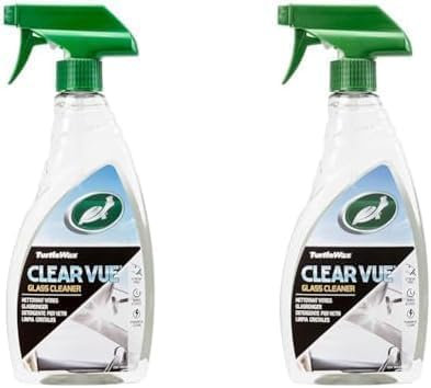 Turtle Wax 51781 Clearvue Car Glass Window Cleaner (500ml) (Pack of 2)