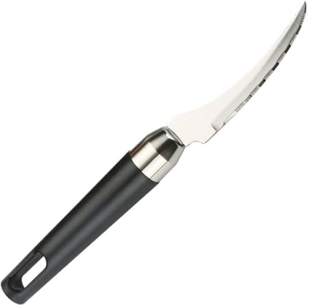 Zerodeko Sbucciatore per Gamberi Portatile Inossidabile Strumento per Pulizia Gamberetti Facile da Usare per Cucina per Chef