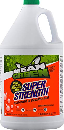 Mean Green Super Strength Cleaner and Degreaser, Concentrated Formula - 3 Set of 96 FL Oz / 2.84 L - Works on Tough Grease & Grime, 3 Set of 128 Fl Oz