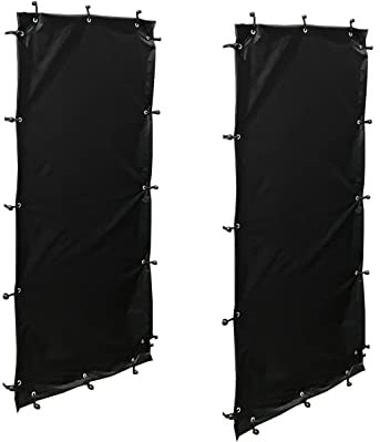 QUICK STAR Wetterschutz Set 66x108 cm 2 Seiten für Kaminholzregale T/H 70x145cm