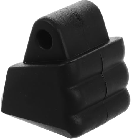 SOPOTUTU Topes para Patines en Línea Pastillas de Freno, Negro, Resistente, 1 Pieza, Accesorios para Patinaje sobre Ruedas, Sistema de Frenado Ajustable para Uso en Exteriores