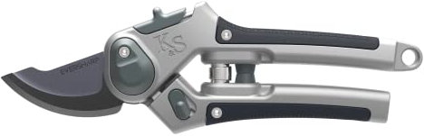 Kent & Stowe Bypass Lite Secateurs - Carbon Steel Blades with Patented Eversharp Technology - Fresh Wood Cutting Tool - 10 Year Warranty