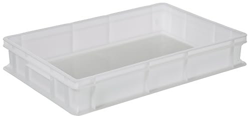 METRO Professional Bac à pâte, polyéthylène, 40 x 60 x 10 cm, 20 L, blanc