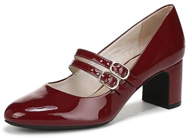 LifeStride Women's True Pump Dark Cherry Patent 8.5 W