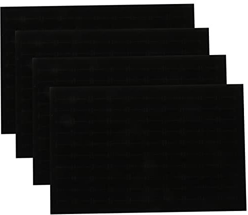 Cabilock Almohadilla para Caja De Joyería 11X7 Pulgadas Espuma para Organizador De Anillos Y Pendientes Bandeja Insertable para Expositor De Joyas