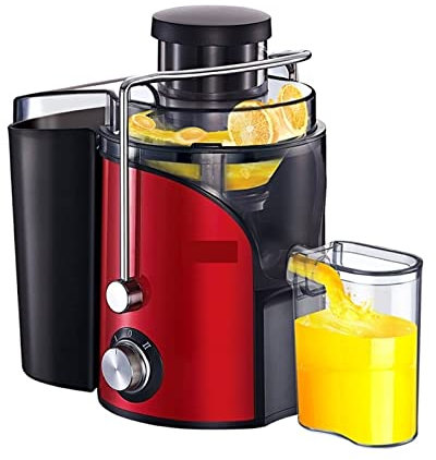 JINZBO Exprimidor eléctrico de 550ML de Gran diámetro, exprimidor sin Filtro, Prensa en Espiral en frío, operación, electrodomésticos Simples, TJ06A-400