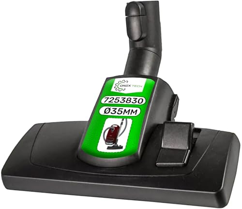 ONIX TECH Universal dammsugarmunstycke Ø35 mm med originalkod 7253830 Miele dammsugarborste - 5 års garanti