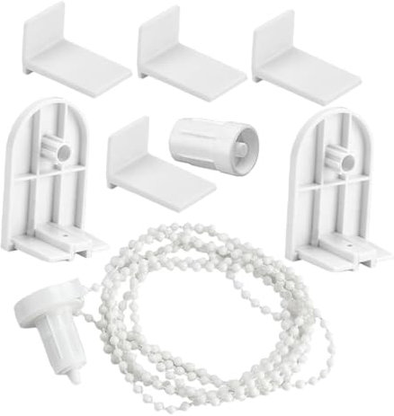 Vaguelly Roller Blind Control Head Blind Accessories Parts Beaded Chain Kit Easy Install Fittings