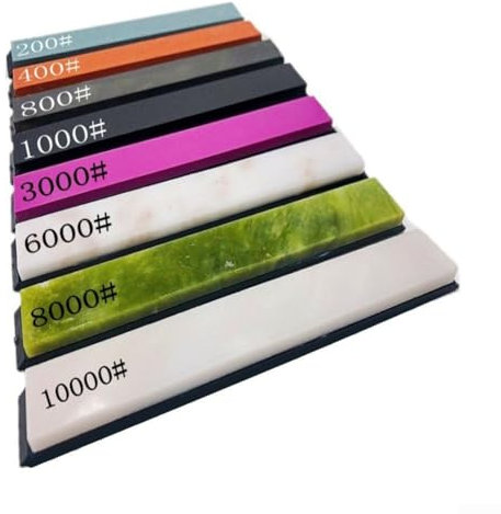 Pietra per affilare la cucina, 1 macinino per pietra con base antiscivolo, garantisce prestazioni di affilatura ottimali (6000#)