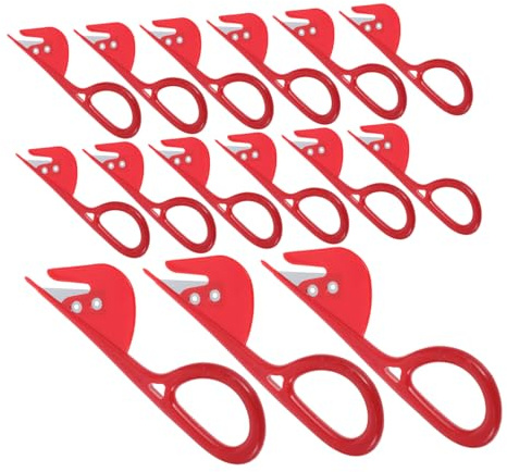 Alipis 15pièces Couteaux De Nettoyage Intestinaux Acier Pour Volaille Canard Poisson Aliment Avec Conception De Coupe Précision Et Poignée Ergonomique Facile à Nettoyer