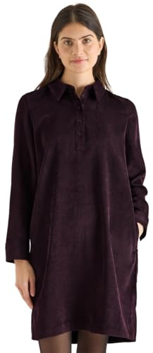Cecil 1409038 Robe en Velours côtelé de Couleur Unie Femme (Lot de 1)