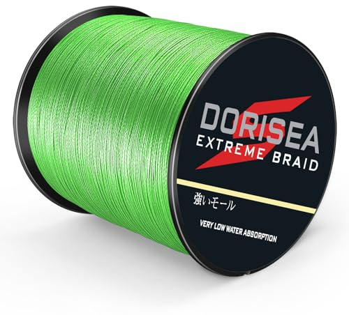 Dorisea Extreme Flaid 100% Pe 300 m/328 yards flätad fiskelina 2,7-250 kg test fisketråd fiskesträng-nötningsbeständig otrolig superline noll stretch liten diameter