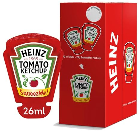 Heinz® SqueezMe® Tomato Ketchup 70x26mL