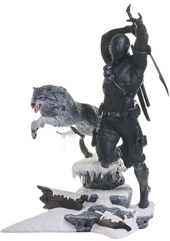 Diamond Select Toys G.I. Joe Gallery - Snake Eyes PVC Statue (28cm) (Jul212508)