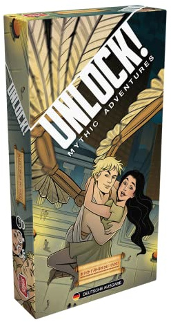 Asmodee, Unlock! – In den Fängen des Hades, Familienspiel, Rätselspiel, 1-6 Spieler, Ab 10+ Jahren, 60 Minuten, Deutsch