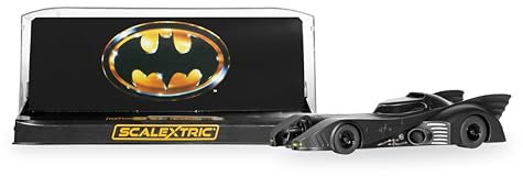 Scalextric C4492 1:32 Batmobile 1989 HD - Slotcar, Rennbahn, Auto für Rennbahn, Rennbahnauto, Rennbahn, Kinderspielzeug, Zubehör für Rennbahnen