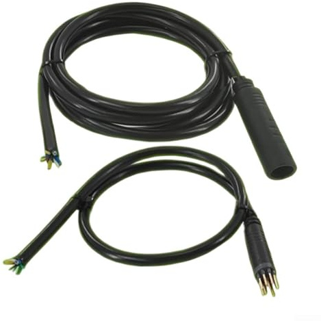 Dolvitrny Ebike - Cable de extensión de motor de 9 pines para Bafang para transmisión media, arnés impermeable de 9 núcleos hembra a macho para reparación de bicicletas eléctricas para plomo, montaña