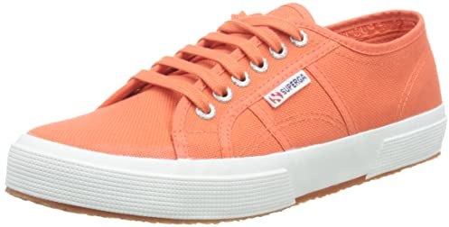 Superga Unisex 2750-COTU Classic Niedrige Turnschuhe, Orange Peach Coral, 35 EU