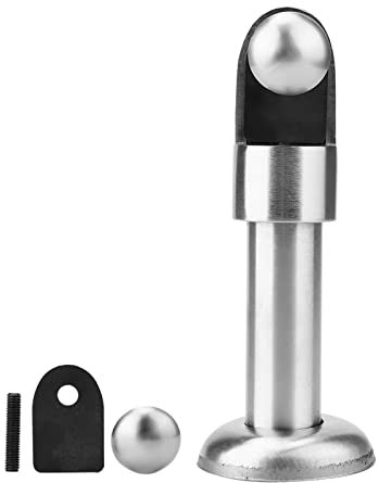 Duokon WC-Trennfuß, Badezimmer-Trennwandfuß aus Edelstahl, Möbel Trennwandarmaturen, Kann Bretter von 12–18 mm Befestigen, für TV-Schrank, Couchtisch, Toilettenkabinen