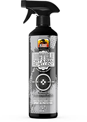 Ride Guard - Bike Rain & Dirt Repellent | Stops Muck and Dirt Sticking | Protector for MTB & Road Bicycles - 500ml