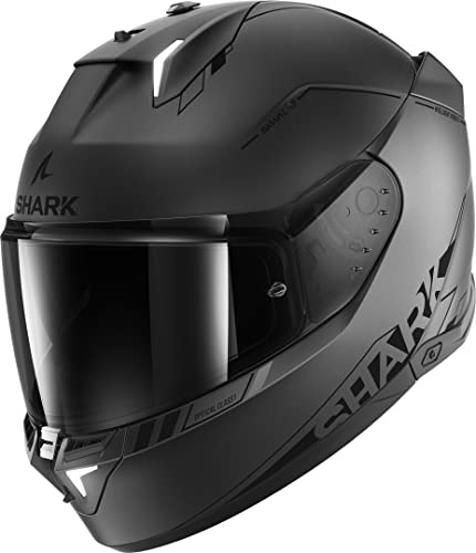Shark, Integraler Motorradhelm SKWAL i3 BLANK SP Grey/Black AKS, S