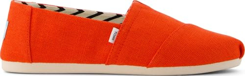 TOMS Damen Alpargata Classic Espadrille, Flame Heritage Canvas, 41 EU