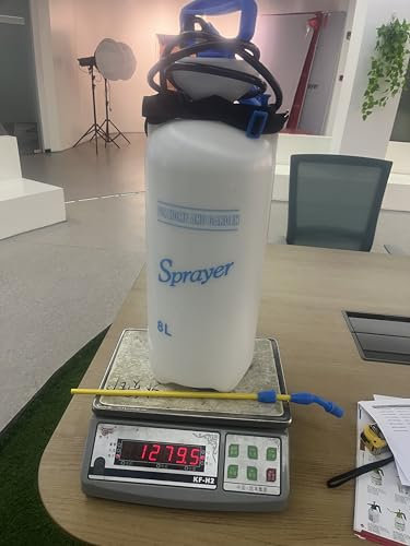 NETTA Garden Sprayer 8L - Weed Killer Sprayer Pump with Adjustable Mist Spray Bottle Nozzle - Pressure Pump Spray Bottle for Plants, Fertilizer, Pesticides, Fungicides, Patio & Car Cleaning